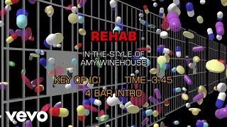 Amy Winehouse  Rehab Karaoke [upl. by Ahsieni786]