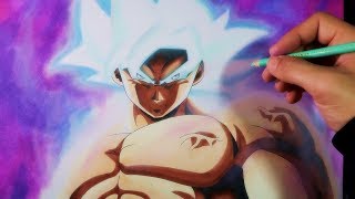 Goku Migatte no Gokui Dominado  Ultra Instinct 100 Mastered  Tutorial Dibujo  ENG Subtitles [upl. by Elehcin393]