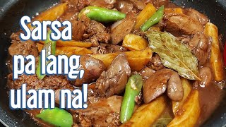 Gawin mo ito sa Atay ng Manok Siguradong mas Mapapadami ang Kain moDahil Sauce pa lang Ulam na [upl. by Viola]