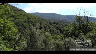 Randonnée autour de Thines Ardèche 4K [upl. by Nommad]