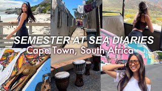 SOUTH AFRICA VLOG cape town  SEMESTER AT SEA DIARIES [upl. by Teeter849]