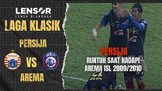 Arema Permalukan Macan Kemayoran quotLima Golquot  Persija 1 Vs 5 Arema  ISL 20092010 [upl. by Llehcsreh244]