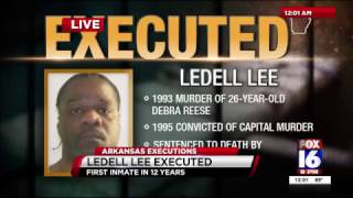 Announcement of Execution of Ledell Lee [upl. by Procora]