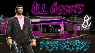 GTA Vice City  Buying All Assets And Properties PC [upl. by Steady922]