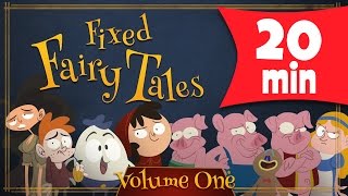 Fixed Fairy Tales Compilation  Three Little Pigs  Humpty Dumpty  and Lots More [upl. by Nosemyaj]