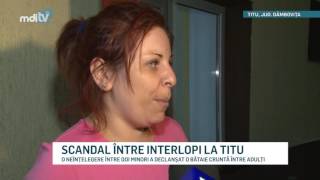 SCANDAL INTRE INTERLOPI LA TITU YOUTUBE [upl. by Adnarim]