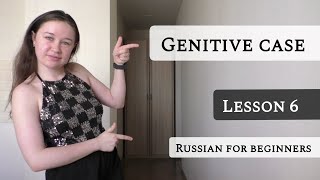 Lesson 6 Genitive case Part 2 of 4 Russian for beginners [upl. by Ainehta]