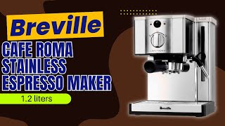 Breville ESP8XL Cafe Roma Espresso Maker The Ultimate Home Barista Machine [upl. by Ajiam105]