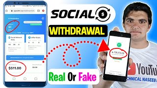 SocialEarn Withdrawal in Pakistan amp India  Social earn top cash out [upl. by Auerbach]