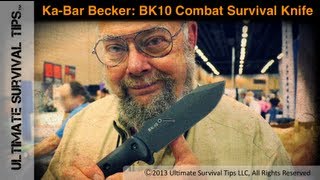 NEW KaBar Becker BK10 Combat  Pilot Survival Knife  Interview with Ethan Becker [upl. by Uohk187]