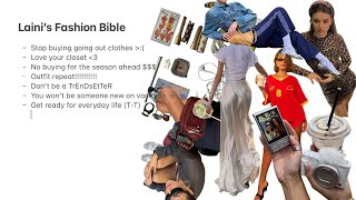 tips that are in my fashion bible [upl. by Barkley]