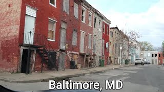 BALTIMORE WORST HOODS VS NEWARK WORST HOODS [upl. by Eltsirc]