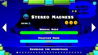 The Strangest Stereo Madness Noclip Run [upl. by Jarad]