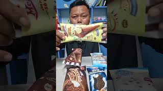 asmr eats ice cream quotquotmukbangquotquoticecream mukbang asmr [upl. by Chaffee]