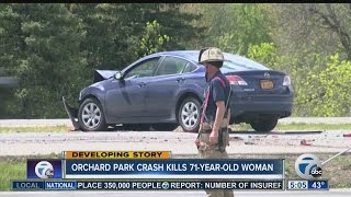 Woman killed in crash that closed Rt 219 North [upl. by Laniger]