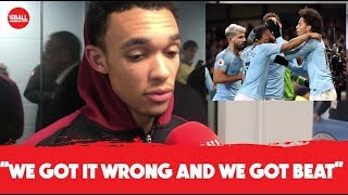 We got it wrong  Trent AlexanderArnold talks Man City vs Liverpool [upl. by Pero830]