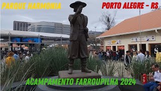 Acampamento Farroupilha 2024  Início da semana Farroupilha bombando no fim de semana [upl. by Nyllek]