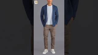 Blazer With Tshirt Combination Ideas For Men 2024 Blazer OUTFIT Ideas mensfashion blazer shorts [upl. by Asiat]