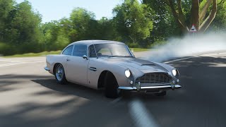 ASTON MARTIN DB5 DRIFTING [upl. by Arotahs]