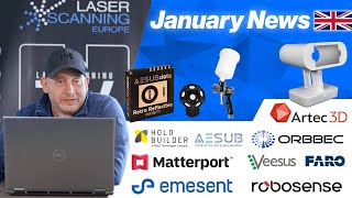 January 2024 3D Scanner News  Hardware Software amp Accessories [upl. by Friedman588]