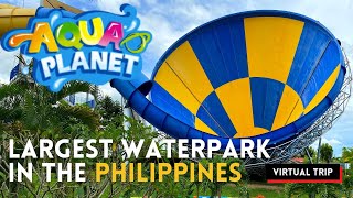 Walking Tour at Aqua Planet Waterpark in Clark Pampanga Philippines [upl. by Blanch]