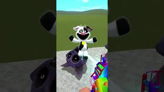 ALL SIZE COW FORGOTTEN SMILING CRITTERS POPPY PLAYTIME 3 vs CATNAP HEAD in Garrys Mod [upl. by Vokaay48]