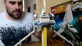 02 Lego Star Wars Imperial Shuttle Tydirium bemutató  elemzés [upl. by Ayanej311]