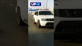 Porsche 918 vs Nissan Patrol 😨 grandtour nissan porsche [upl. by Tarrsus]