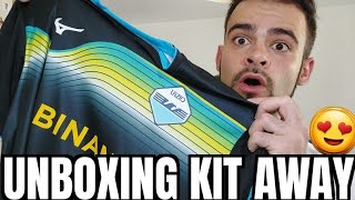 ðŸ˜âšªï¸ðŸ”µ UNBOXING MAGLIA AWAY LAZIO 202223 bellissima [upl. by Eedna]