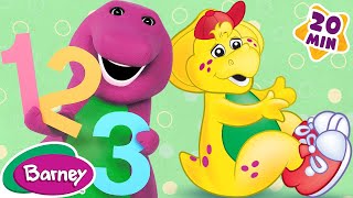 One Two Buckle My Shoe  More Barney Nursery Rhymes and Kids Songs [upl. by Thorr]