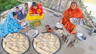 শীতকালে মায়ের হাতে দুধপুলি পিঠাএর স্বাদ কি সহজে ভোলা যায়  dudh Puli pitha recipe [upl. by Enialem]