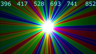 six in one solfeggio 396 417 528 639 741 852  theta beats [upl. by Ttezzil]