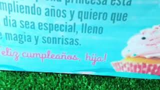 Ancheta rosada para cumpleaños de niña con globos metálicos y de látex y muchos dulces [upl. by Ahsenauq]