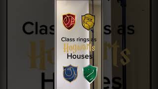 Hogwarts Houses as Class Rings [upl. by Warder880]