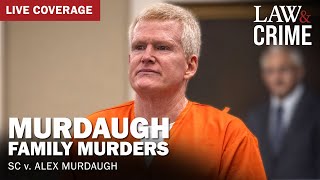 WATCH LIVE Murdaugh Family Murders — Evidentiary Hearing — SC v Alex Murdaugh [upl. by Aicemaj]