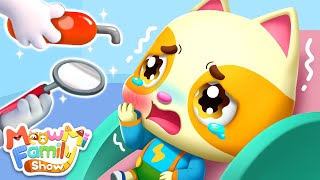 Time for the Dentist  Good Habits Song  Kids Songs  MeowMi Family Show [upl. by Anehsat846]