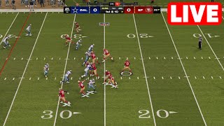 NFL LIVE🔴 Dallas Cowboys vs San Francisco 49ers  Week 5 NFL Full Game  8th October 2023 NFL 24 [upl. by Akinet]