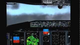 x737 XPlane easy AUTOLAND ils tutorial [upl. by Robinet307]