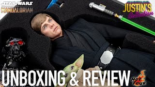 Hot Toys Luke Skywalker amp Grogu DX23 The Mandalorian Season 2 Unboxing amp Review [upl. by Camfort]