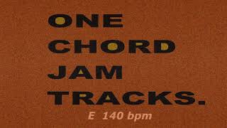 One Chord Jam Track Krautrock Motorik Beat E  140 bpm [upl. by Christmas999]