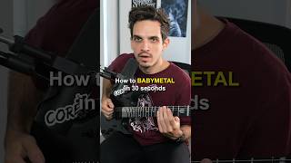 How to BABYMETAL in 30 seconds shorts [upl. by Celestyn]