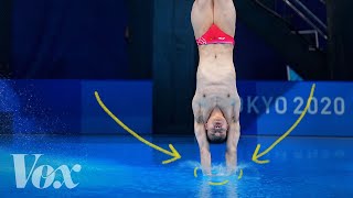 How Olympic divers make the perfect tiny splash [upl. by Nnauol]