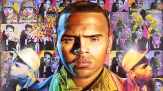 With You Instrumental by Chris Brown w lyrics [upl. by Kenzie]