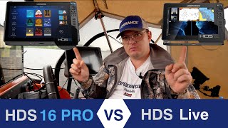 Сравнение Lowrance HDS Live vs Pro что выбрать  Отзыв после 1200 км наката стоит ли покупать ПРО [upl. by Lampert422]