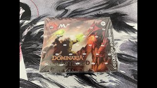 Opening a Dominaria Remastered Collector Booster Box  Magic The Gathering  Prices Added [upl. by Ydassac97]