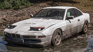 TERKEDİLMİŞ BMW 850 CSI E31  Forza Horizon 5 [upl. by Rambert]