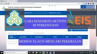 CARACARA MEMOHON ELAUN MENCARI PEKERJAAN PERKESO [upl. by Weirick]