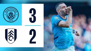 HIGHLIGHTS Man City 32 Fulham  ⚽️ Kovacic 2 and Doku screamer Goals  Premier League [upl. by Eocsor]