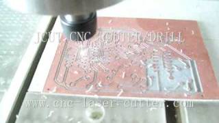 JCUT CNC PCB DRILLING MACHINEPCB ROUTER [upl. by Yrellav]