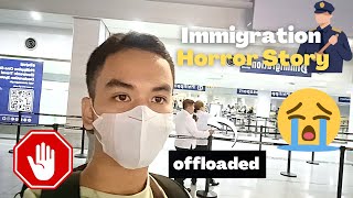 NaOffload ng Philippine Immigration  Horror Story [upl. by Philbo648]